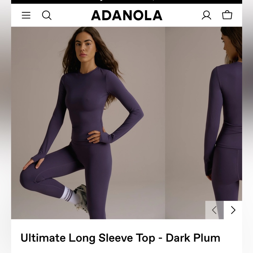 Adanola Ultimate Long Sleeve - Plum
